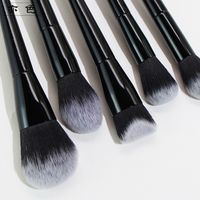 Solid Color Handle Gradient Brushes 10-piece Makeup Brushes Set main image 3