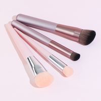 Fashion Seamless Concealer Oblique Round Head Powder Brush Makeup Tools main image 3