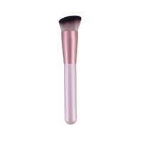 Fashion Seamless Concealer Oblique Round Head Powder Brush Makeup Tools sku image 4