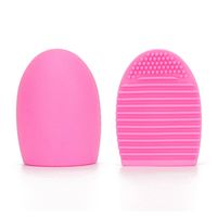 Solid Color Silica Gel Makeup Brush Cleaning Tools sku image 3