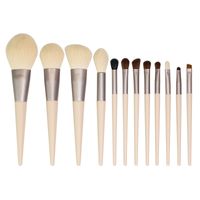 12 Morandi Maquillage Brosse Set Cheveux Animaux Kohl Blush Beauté Outils sku image 1