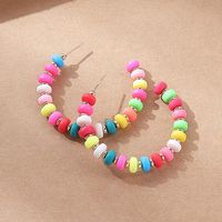 Fashion Geometric Beaded Beads Ear Studs 1 Pair sku image 1