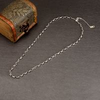 Simple Style Geometric Titanium Steel Necklace Plating Stainless Steel Necklaces main image 2