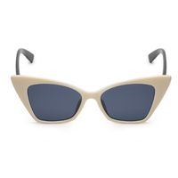 Fashion Small Frame Cat Eye Anti-uv Metal Sunglasses Wholesale sku image 7