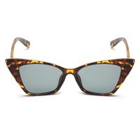 Fashion Small Frame Cat Eye Anti-uv Metal Sunglasses Wholesale sku image 2