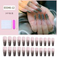 Wear Armor Finished Product Nail Tip Disassembly Removable Wear Nail Stickers sku image 14