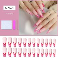 Wear Armor Finished Product Nail Tip Disassembly Removable Wear Nail Stickers sku image 47