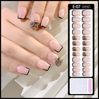 Wear Armor Finished Product Nail Tip Disassembly Removable Wear Nail Stickers sku image 32