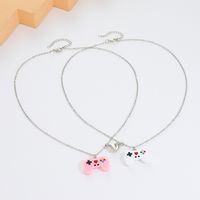 Funny Game Console Resin Plating Pendant Necklace 2 Piece Set main image 4
