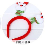 Factory Wholesale Christmas Decoration Supplies Party Props Christmas Head Band Spring Double-headed Buckle Hair Accessories Holiday Gift sku image 12