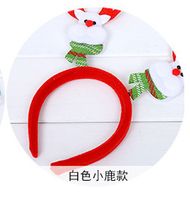 Factory Wholesale Christmas Decoration Supplies Party Props Christmas Head Band Spring Double-headed Buckle Hair Accessories Holiday Gift sku image 10