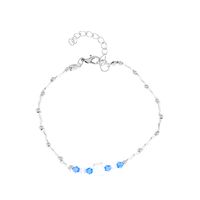 Fashion Butterfly Alloy Inlaid Resin Resin Anklet 1 Piece main image 5