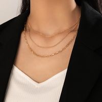 Basic Style (simple Style) Alloy Geometric Pattern Necklace Daily Copper Rings main image 1