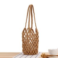 2022 New Summer Hollow Mesh Single Shoulder Woven Handbag Women main image 5