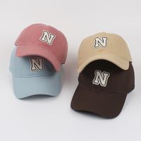 New Summer Fashion Casual N Letter Outdoor Peaked Baseball Cap main image 3