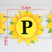 Sunflower Letter Paper Decorative Props Birthday Decorations main image 4