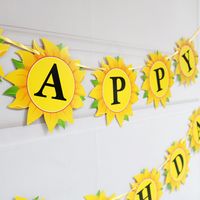 Sunflower Letter Paper Decorative Props Birthday Decorations main image 3