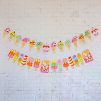 Ice Cream Paper Decorative Props Party Decorations main image 2