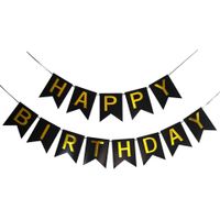 Letter Paper Flag Birthday Decorations main image 2