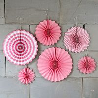 Stripe Paper Decorative Props Party Decorations sku image 3