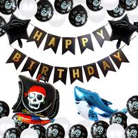 Lettre Film D'aluminium Ballons Date D'anniversaire Ballons sku image 3