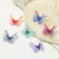 Exclusive For Cross-border Best-selling Nail Beauty Tulle Three-dimensional Butterfly Detachable Nail Art Simulation Butterfly Ornament Box main image 5