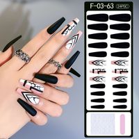 Wear Armor Finished Product Nail Tip Disassembly Removable Wear Nail Stickers sku image 38