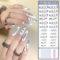 Wear Armor Finished Product Nail Tip Disassembly Removable Wear Nail Stickers sku image 40