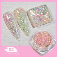 Japanese-style And Internet-famous Ins Style Flash Meteor Sequins 2022 New Online Celebrity Sequins Super Flash Highlight Popular Color sku image 3