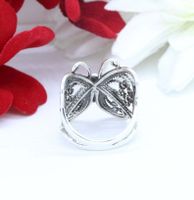 Fashion Insect Alloy Plating No Inlaid Open Ring 1 Piece main image 5