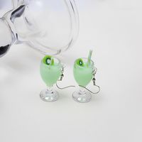 Cute Geometric Plastic 3d Print Earrings 1 Pair main image 3