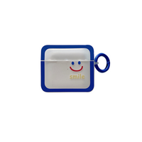 Summer Fresh Simple Smiley Face Matte For Airpods 1/2/pro/3 Earphone Protective Case sku image 5