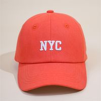Unisex Fashion Letter Number Embroidery Curved Eaves Baseball Cap main image 6