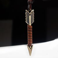 Vintage Style Arrow Alloy Plating Necklace main image 5