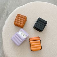 Fashion Solid Color Silica Gel Earphone Cases main image 5
