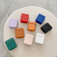Fashion Solid Color Silica Gel Earphone Cases main image 1
