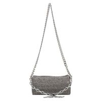 Fashion Shiny Column Small Size Chain Strap Shoulder Bag main image 4