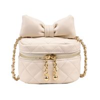 Women's Artificial Leather Solid Color Fashion Soft Surface Square Zipper Crossbody Bag main image 2