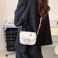 Female Summer 2022 New Fashion Sequined Small Square Chain Messenger Bag main image 5