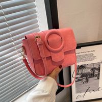 2022 Summer New Style Solid Color Shoulder Messenger Small Square Bag main image 1