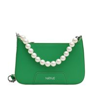 Women 2022 New Fashion Pearl Chain Portable Shoulder Messenger Bag sku image 2