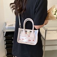Women 2022 New Fashion Transparent Single Shoulder Handbag Crossbody Gel Bag main image 2