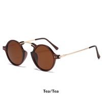 Simple Style Solid Color Pc Round Frame Full Frame Men's Sunglasses sku image 7