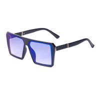 Fashion Geometric Large Frame Sunglasses sku image 1