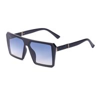 Fashion Geometric Large Frame Sunglasses sku image 4