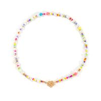 Wholesale Jewelry Sweet Multicolor Imitation Pearl Plastic Iron No Inlaid Necklace main image 5