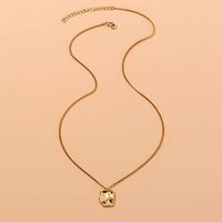 Style Simple Lune Alliage Incruster Strass Collier main image 1