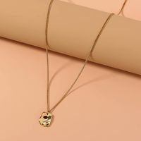 Style Simple Lune Alliage Incruster Strass Collier main image 6