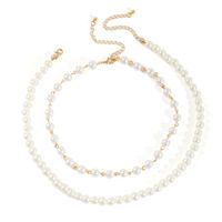 Women's Vintage Style Solid Color Imitation Pearl Necklace Beaded Artificial Pearl 1 Piece main image 5