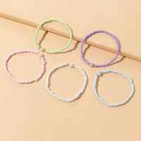 Fashion Beach Ball Glass Beads Bracelets main image 4